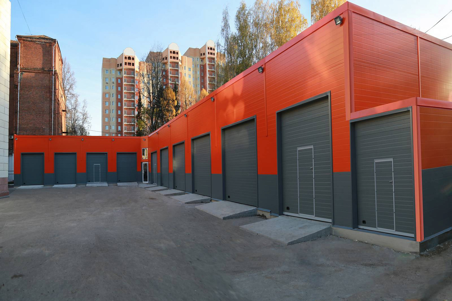 Строительство ангаров для СТО